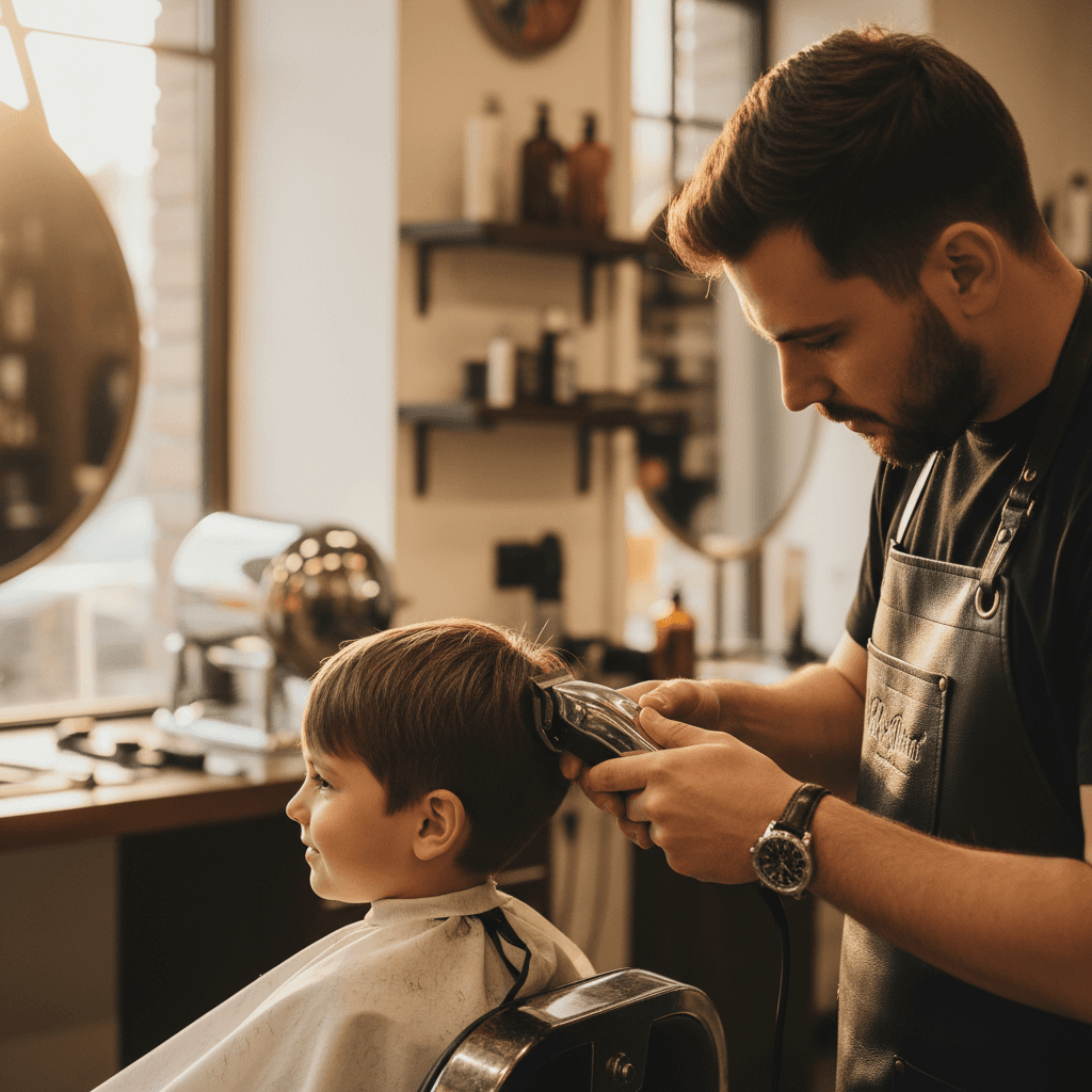 Kids haircut services